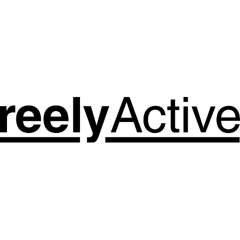 reelyActive Logo White Text