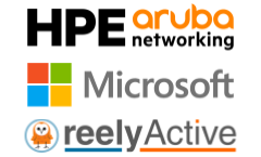 Aruba, Microsoft & reelyActive