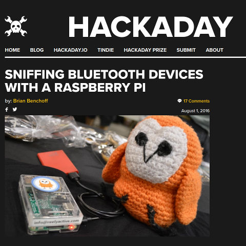 reelyActive in Hackaday